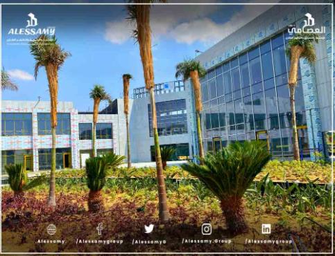 مكتب اداري للبيع بالتقسيط بمدينتي 82م بالEast Hub Mall